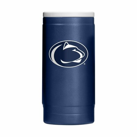 LOGO BRANDS Penn State Flipside Powder Coat Slim Can Coolie 196-S12PC-34